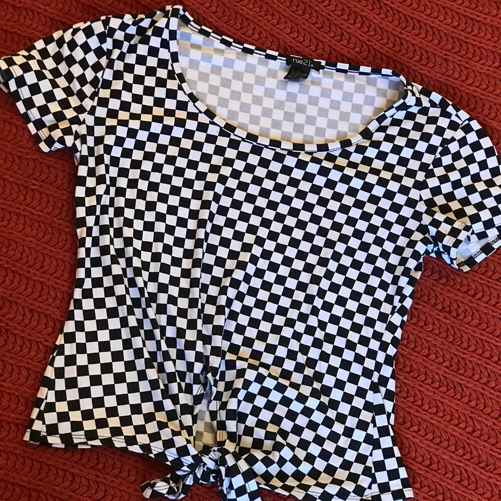 Cropped Tie Top